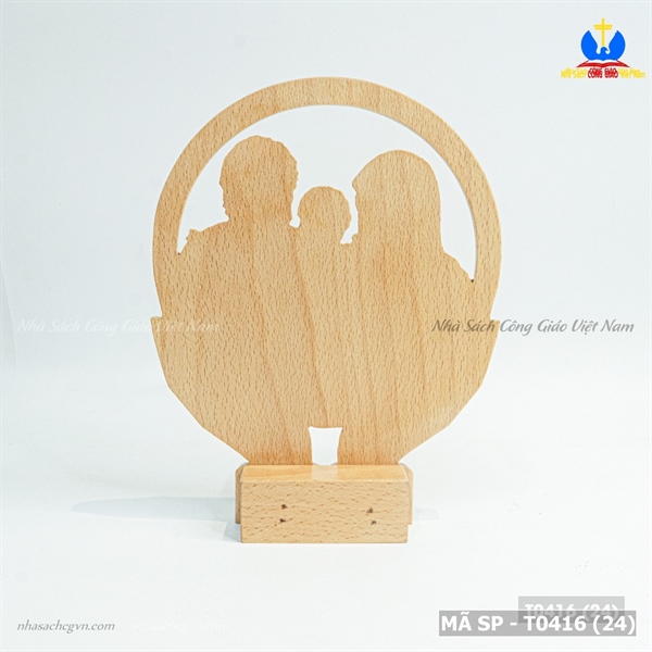 Phù điêu gỗ Gia Đình Thánh Gia BTMN009_thumbnail_1