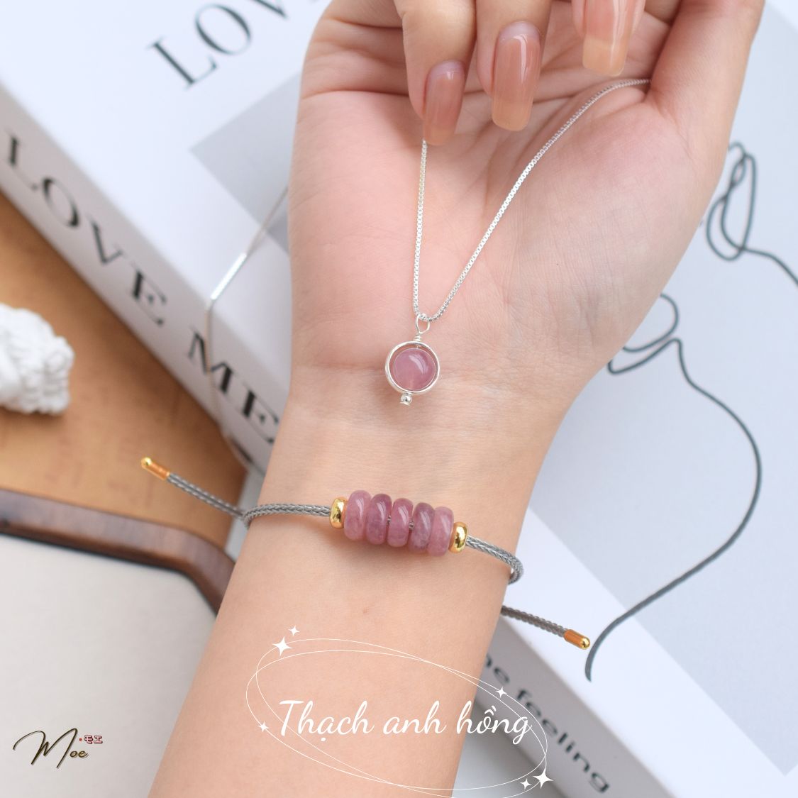 C70 - Combo dây chuyền & lắc tay đá phong thủy tự nhiên_thumbnail_9