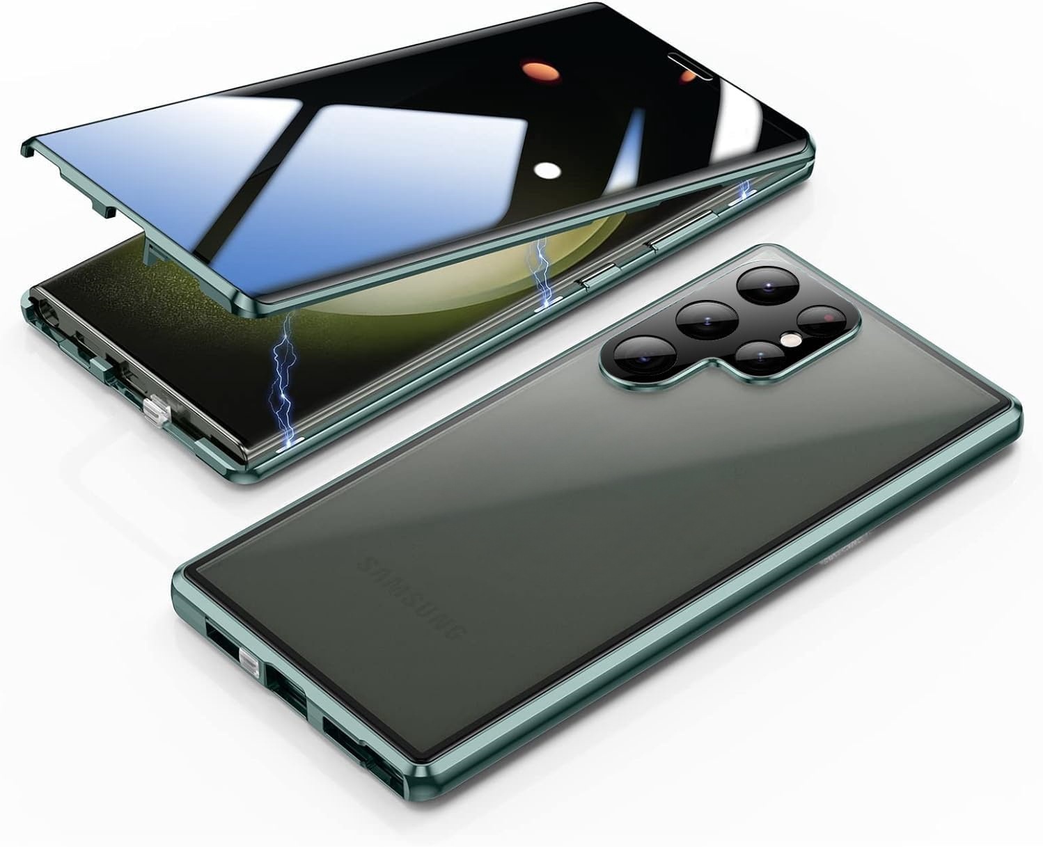 ỐP LƯNG ĐIỆN THOẠI 2 MẶT SAMSUNG GALAXY S LÀM BẰNG KIM LOẠI CÓ KÍNH CƯỜNG LỰC CHỐNG NHÌN TRỘM_thumbnail_12