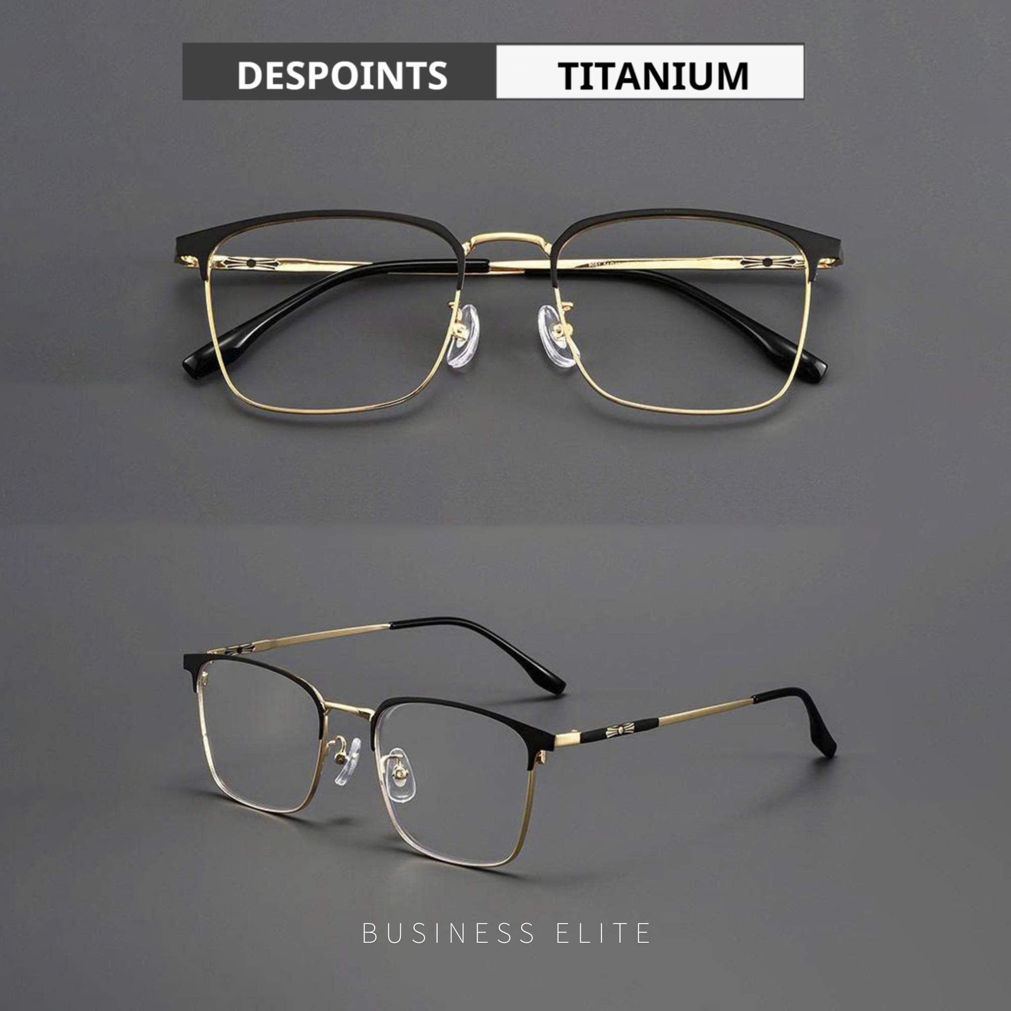 𝐍𝐄𝐖 Gọng Kính Nam Despoints Titanium cao cấp Business Elite, gọng Titan thay được mọi loại tròng_thumbnail_20