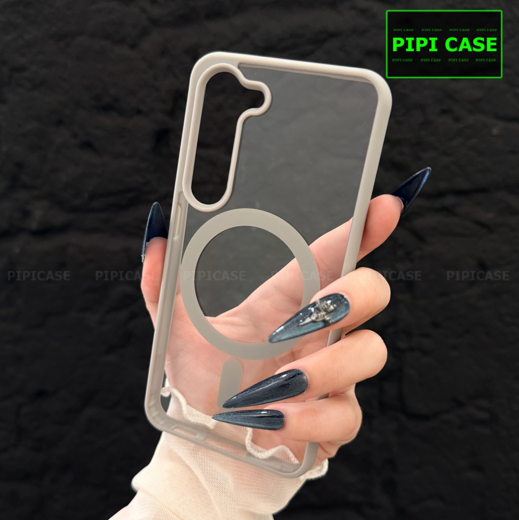 Ốp Lưng Samsung S23 Plus 5G - Chic - Xám