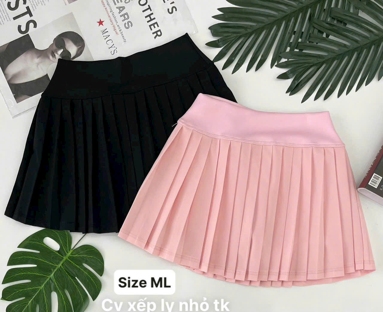 Chân Váy Thể Thao Nữ Xếp Li Nhỏ_thumbnail_2
