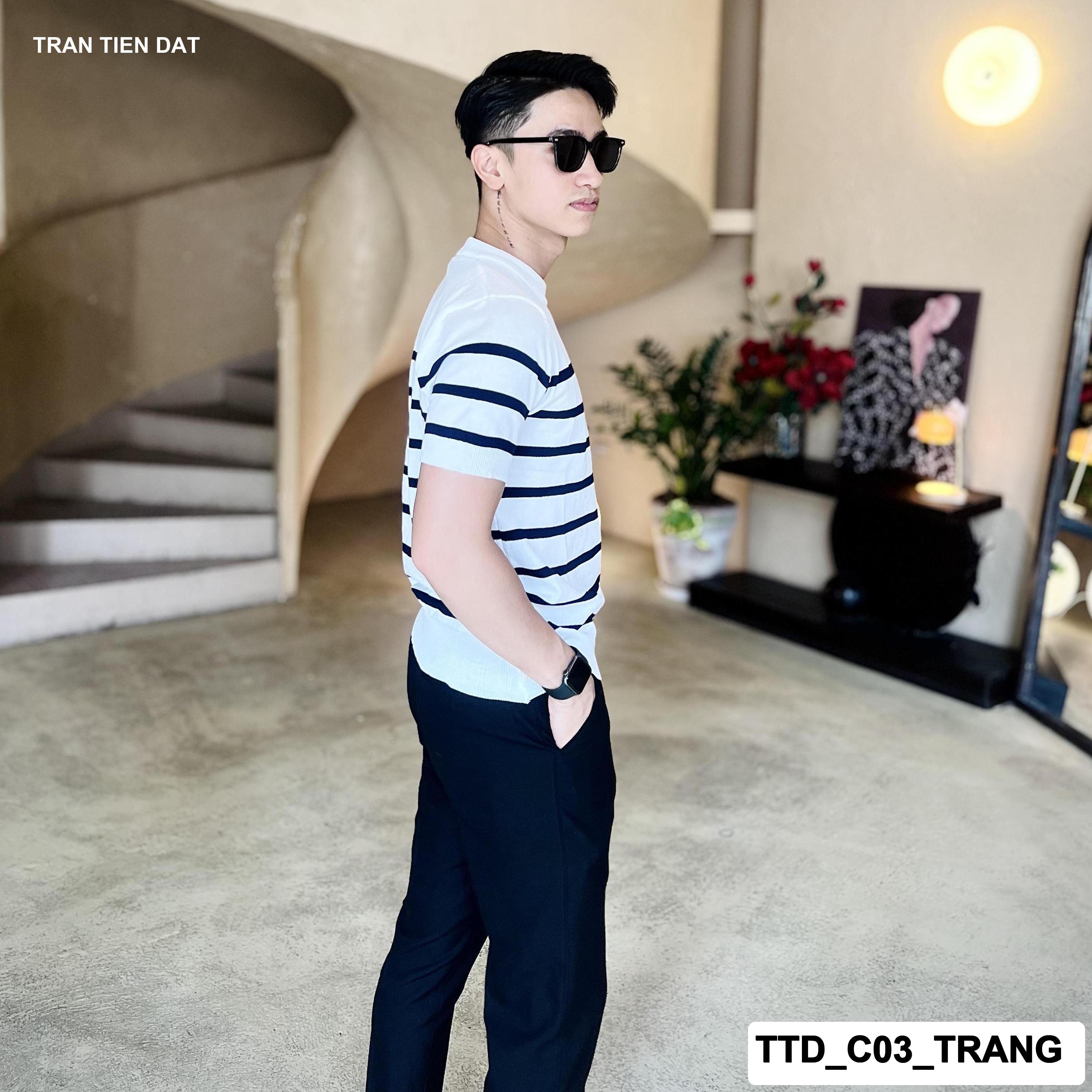 TTD_C03 - Áo thun Nam Cao Cấp Mềm Mịn  Chất liệu dệt kim  C03_thumbnail_2