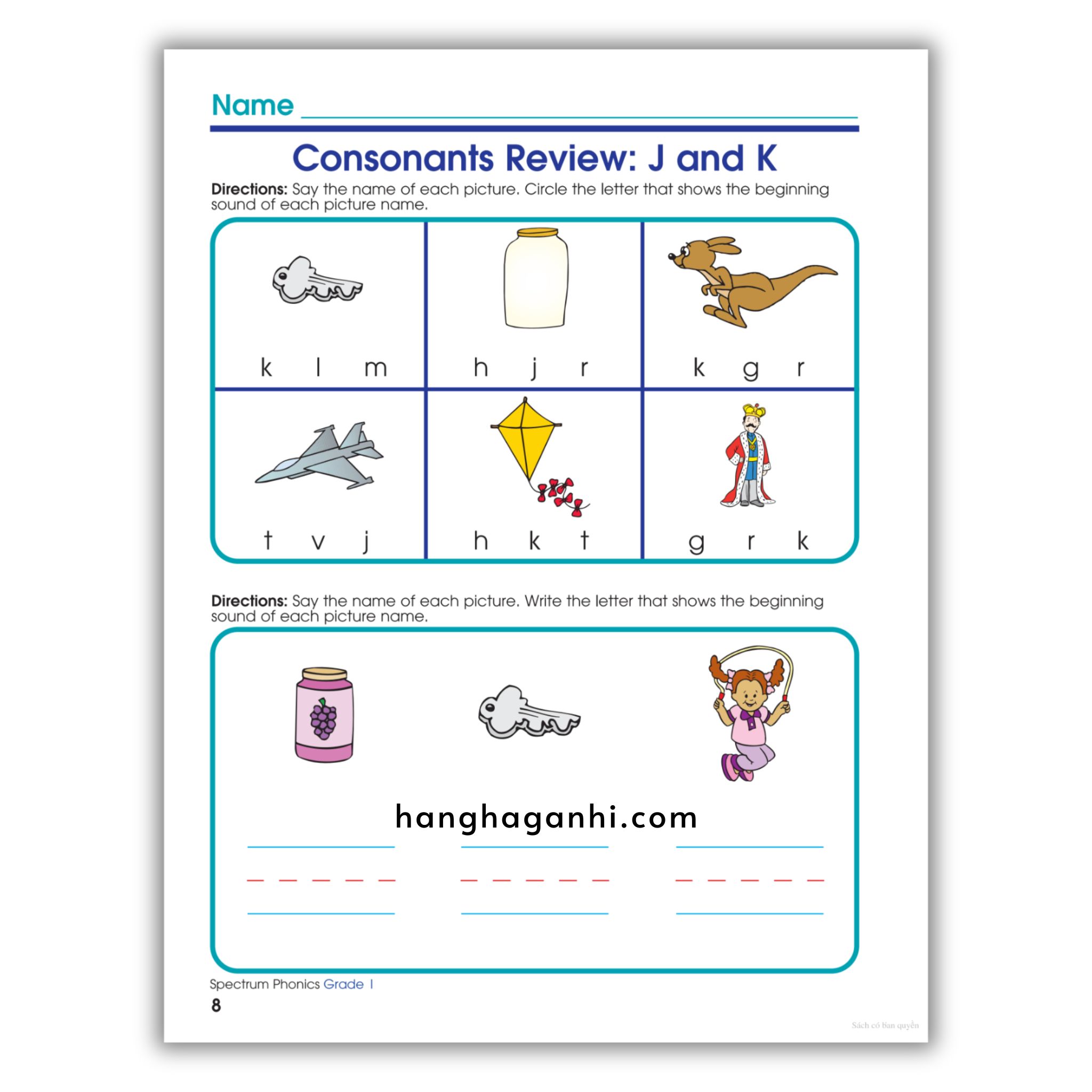 Sách Spectrum Phonics Workbook Grade 1_thumbnail_8