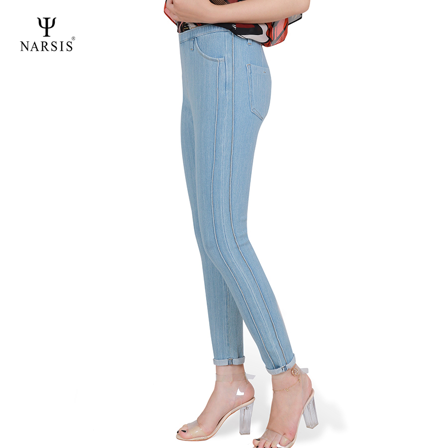 QUẦN NỮ P9008 NARSIS CHẤT LIỆU JEAN BỀN BỈ, CÁ TÍNH, TRẺ TRUNG, THỜI TRANG, TRẺ TRUNG, THỜI TRANG_thumbnail_1