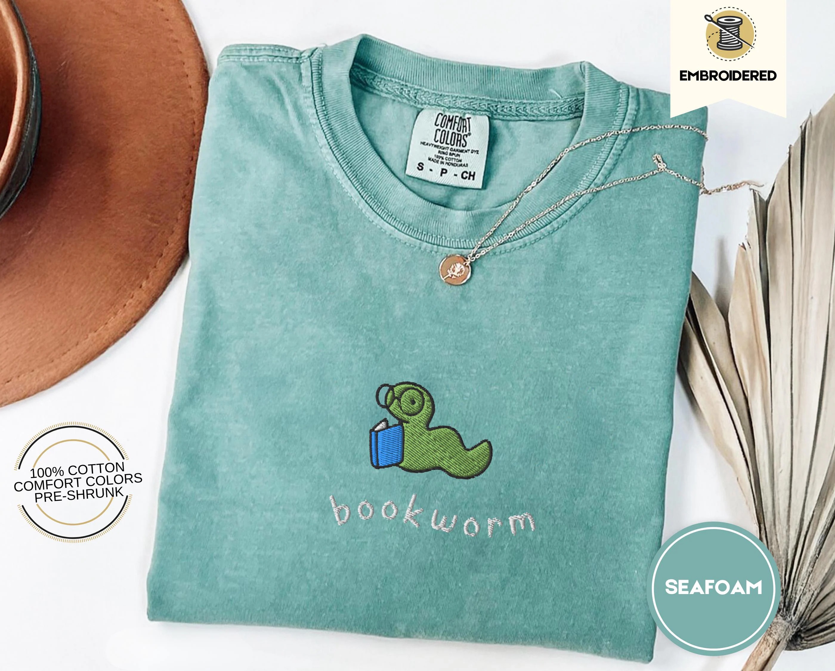 Cute Bookish Embroidered Top_thumbnail_3