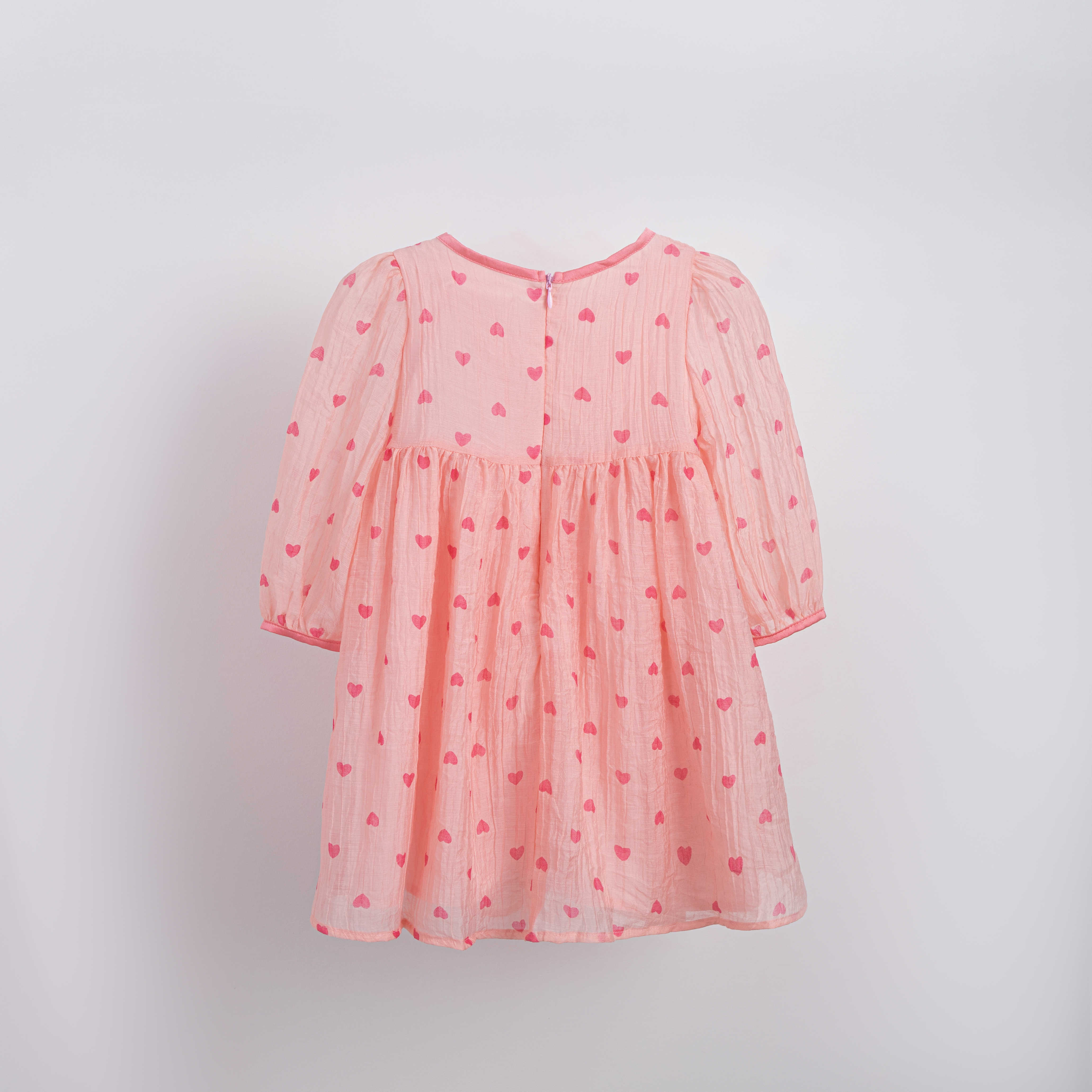 Váy tơ trái tim nhún ngực đính nơ_thumbnail_1