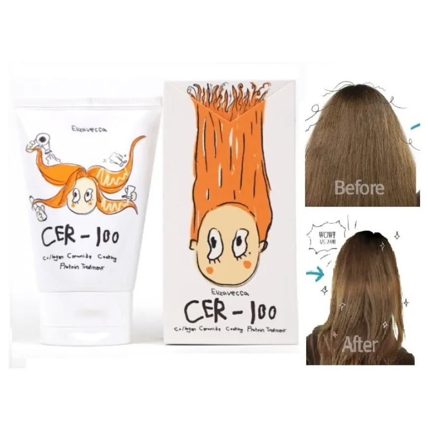 Elizavecca CER‑100 Collagen Ceramide Coating Protein Treatment (100 ml)_thumbnail_3