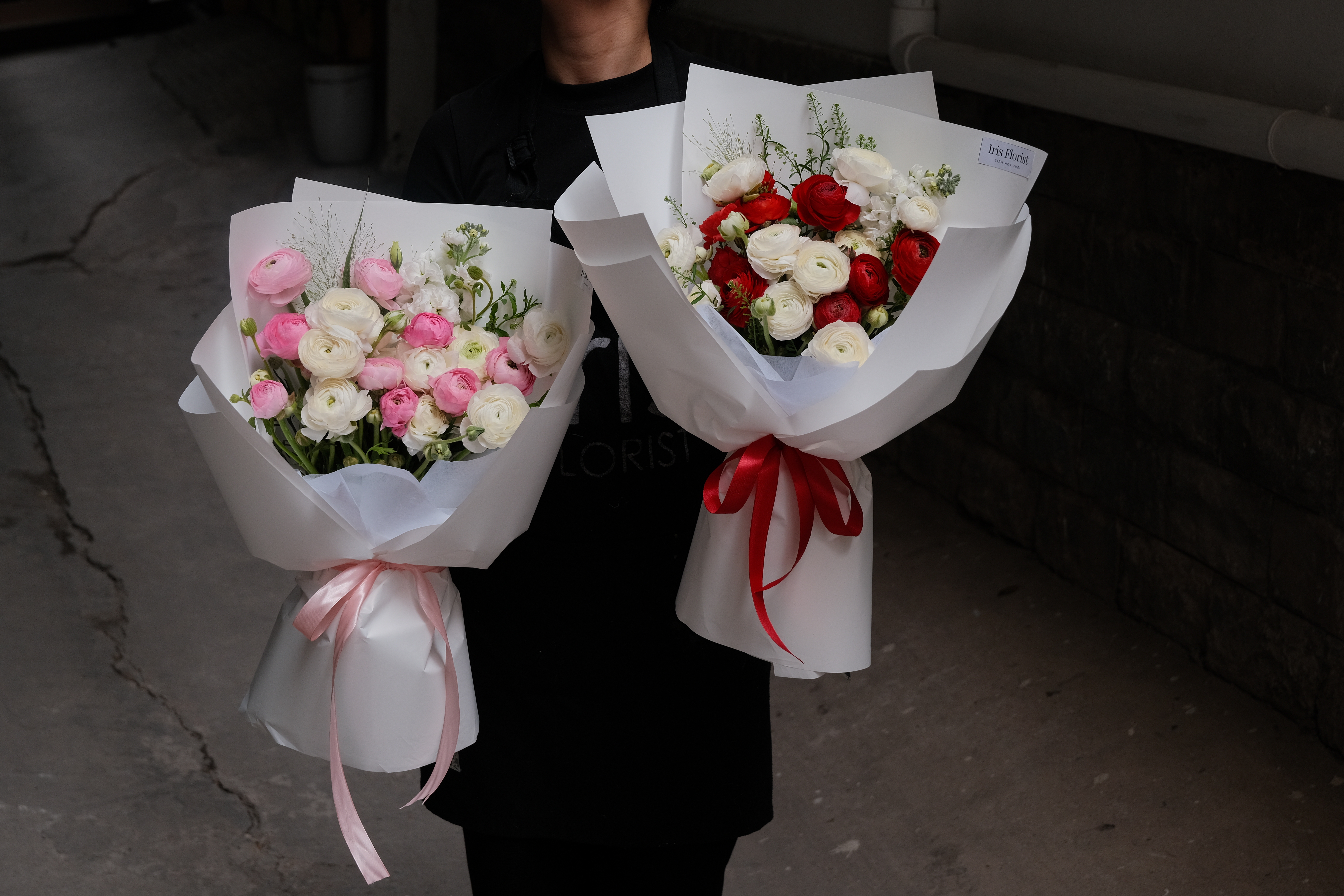 Bó hoa Mao lương mix trắng đỏ_thumbnail_3