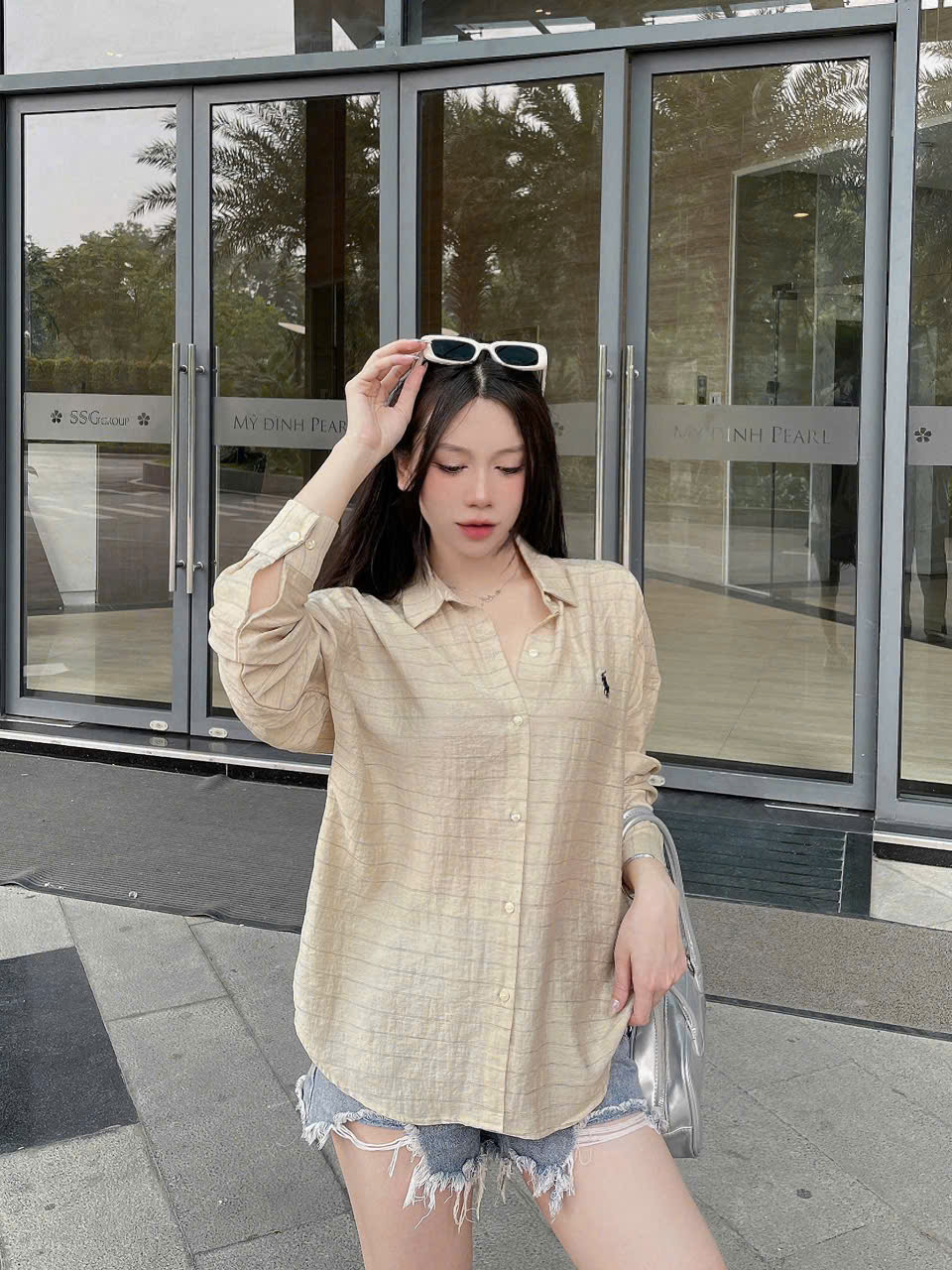 Áo somi phối sọc ( TRẮNG TIÊU )_thumbnail_6