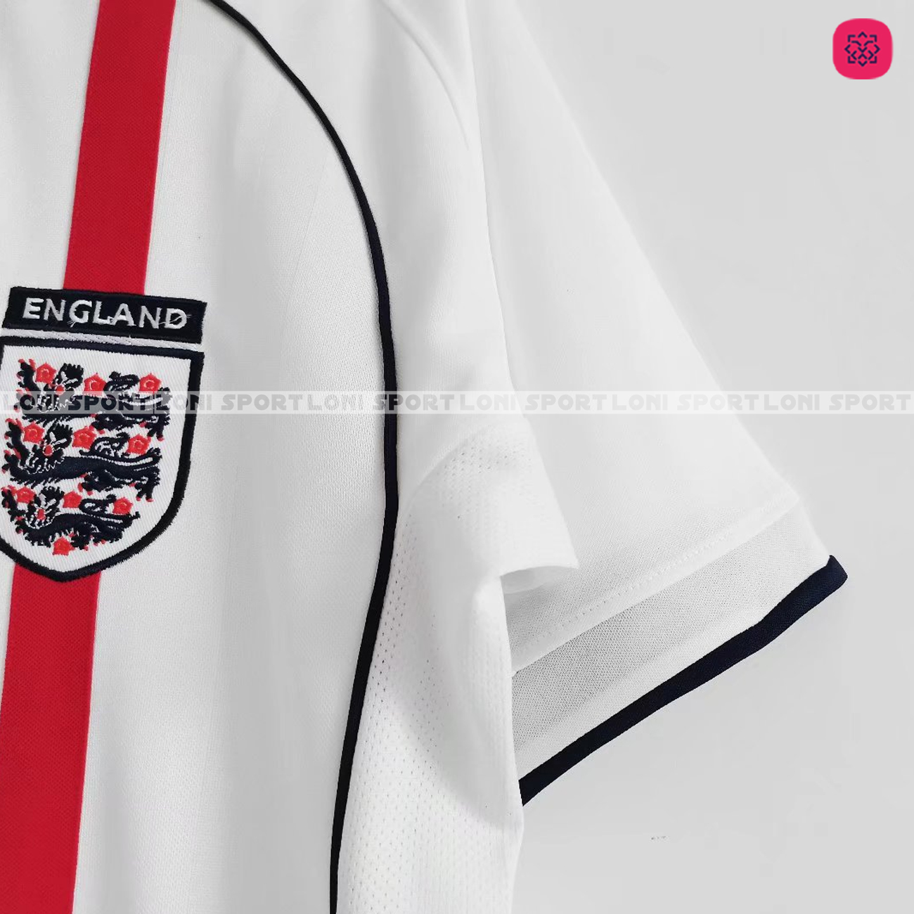 Áo Retro Tuyển Anh sân nhà trắng 2002_thumbnail_4