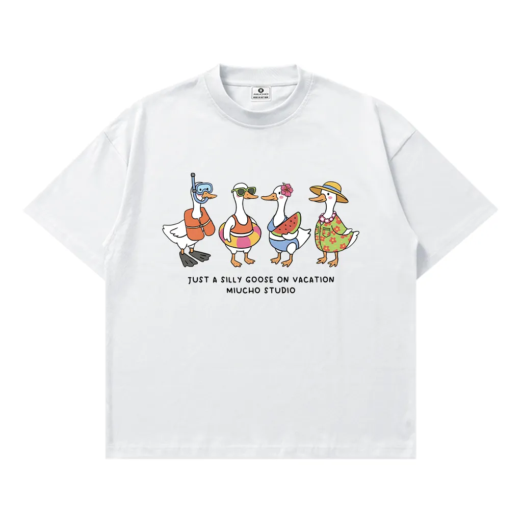 Áo thun boxy hè biển Duck Miucho 3364_thumbnail_0