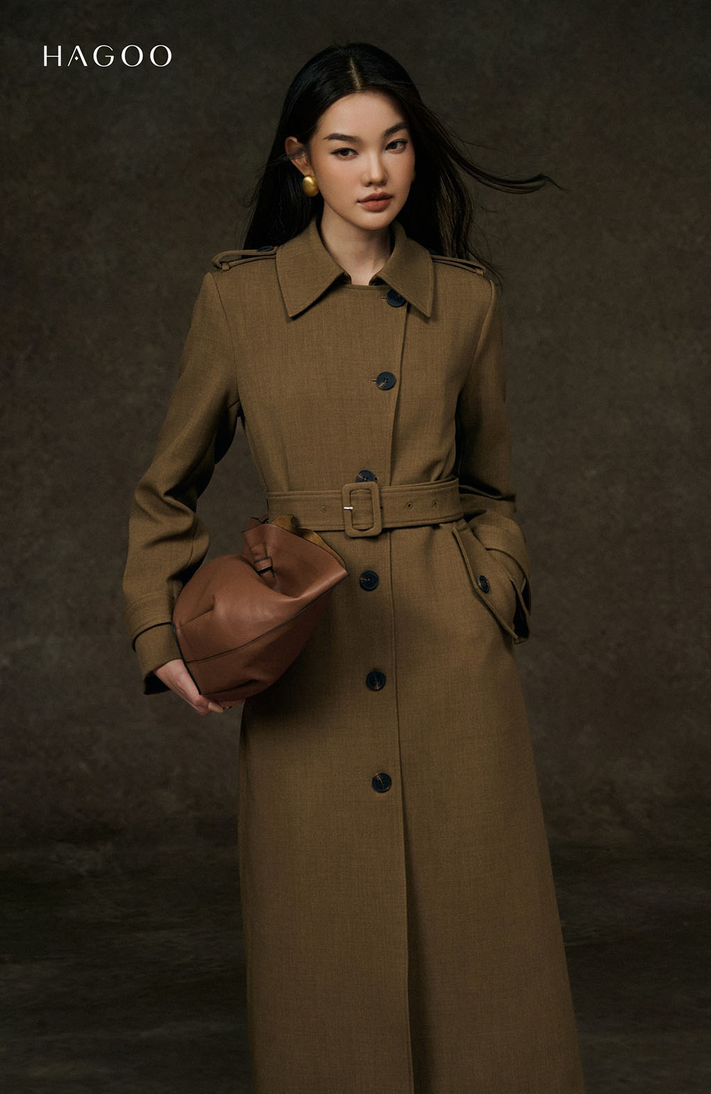 Áo khoác mangto dài choàng cape HAGOO_thumbnail_5