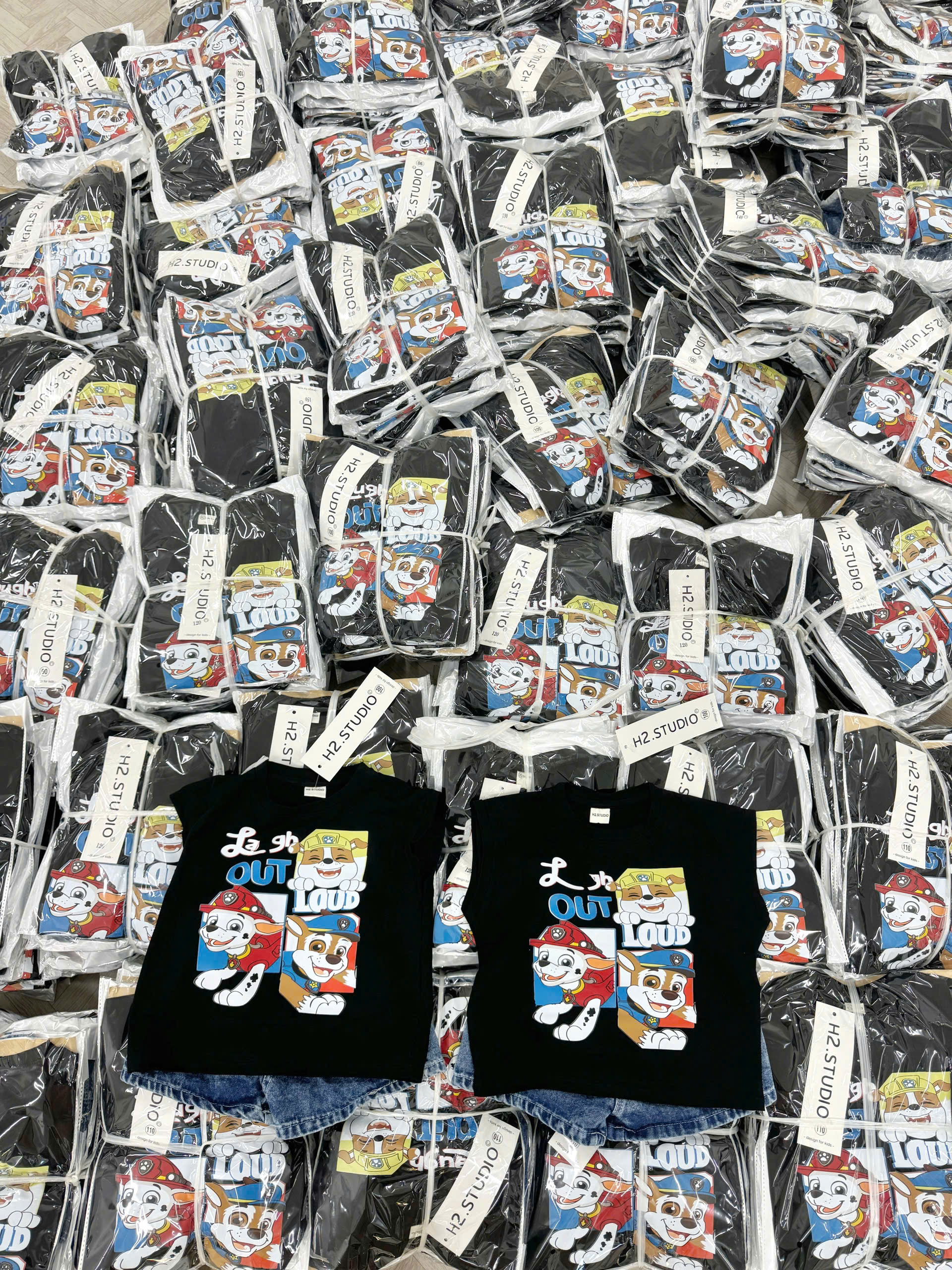 R61 BỘ BA LỖ QUẦN BÒ CHÓ CỨU HỘ OUT LOUD- A201.629