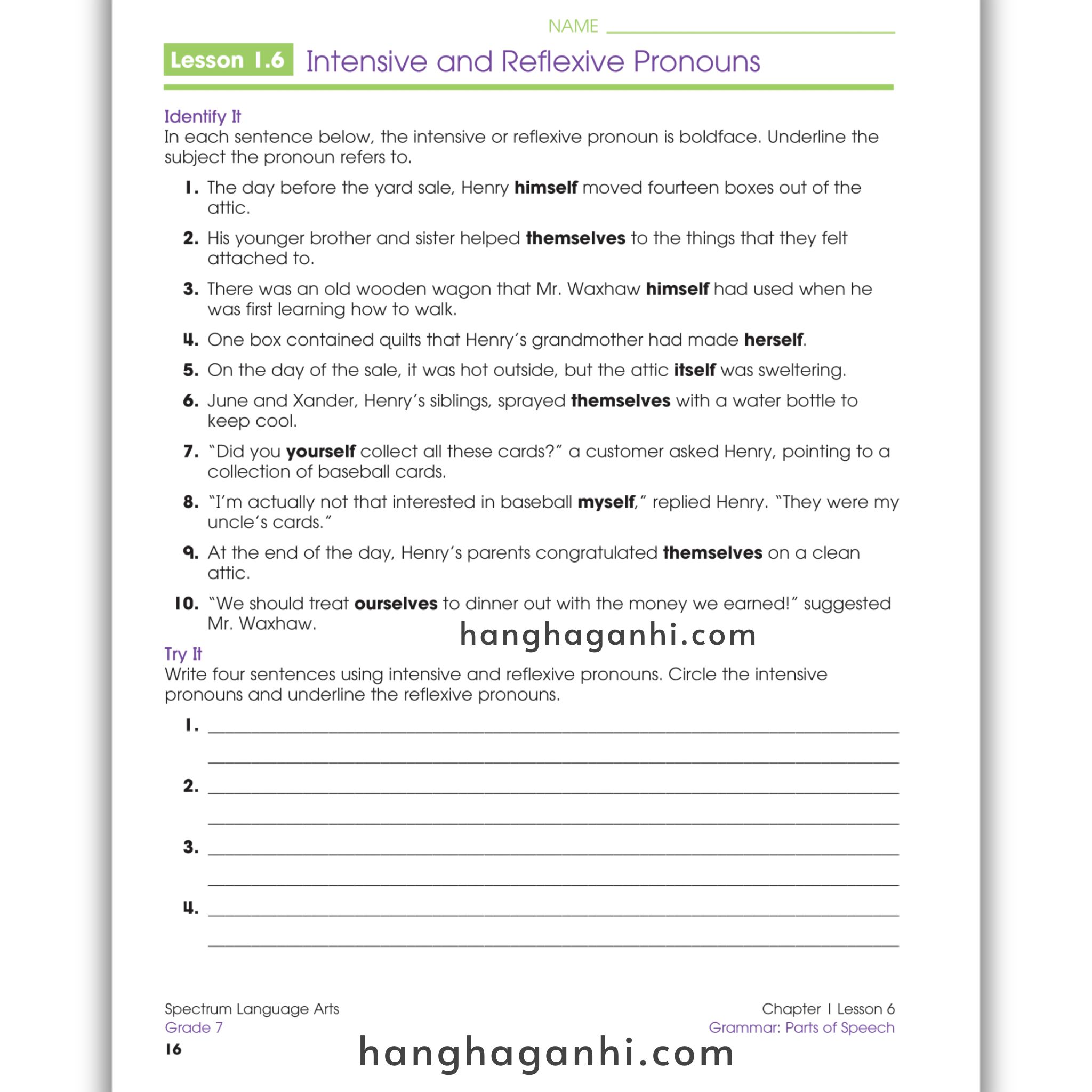 Sách Spectrum Language Arts Workbook Grade 7_thumbnail_14