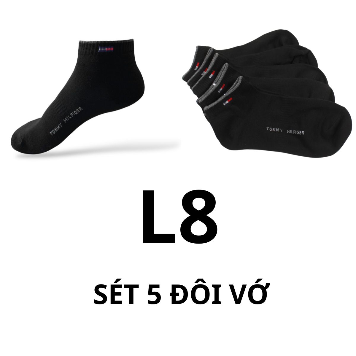 L8- SÉT 5 ĐÔI VỚ TOMMY