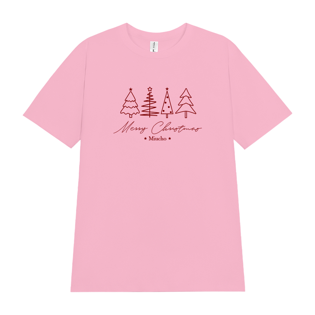 Áo thun nữ giáng sinh noel form vừa regular vải cotton 4c thoáng mát 1762 Miucho Chic Chic in mix_thumbnail_9