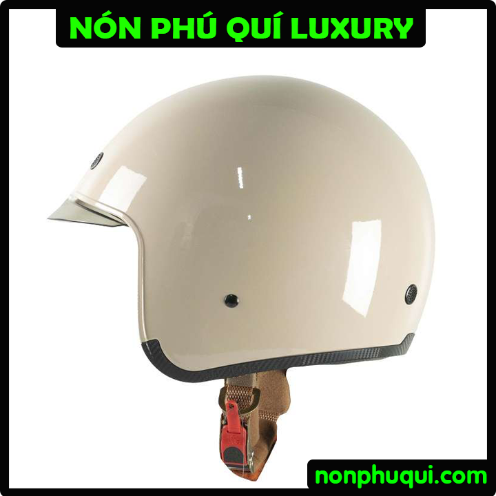 Nón Royal M139 Kính Âm Kem Sữa