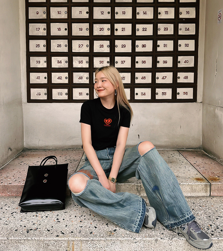 Áo thun nữ tết form vừa regular vải cotton 4c thoáng mát 1802 Miucho in mix_thumbnail_6