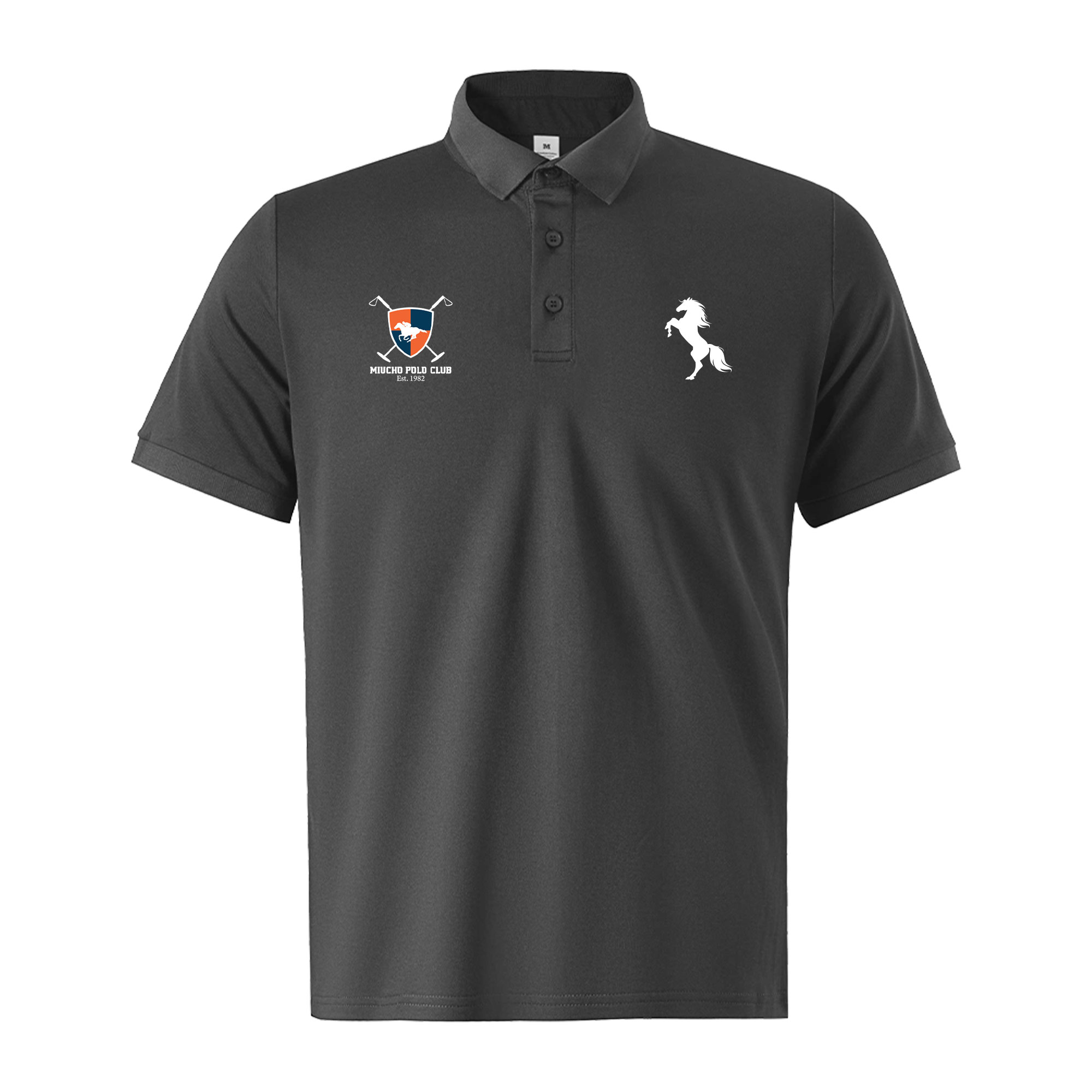 Áo polo form vừa 1900 Miucho Iconic vải cá sấu đứng form thoáng mát in mix_thumbnail_11