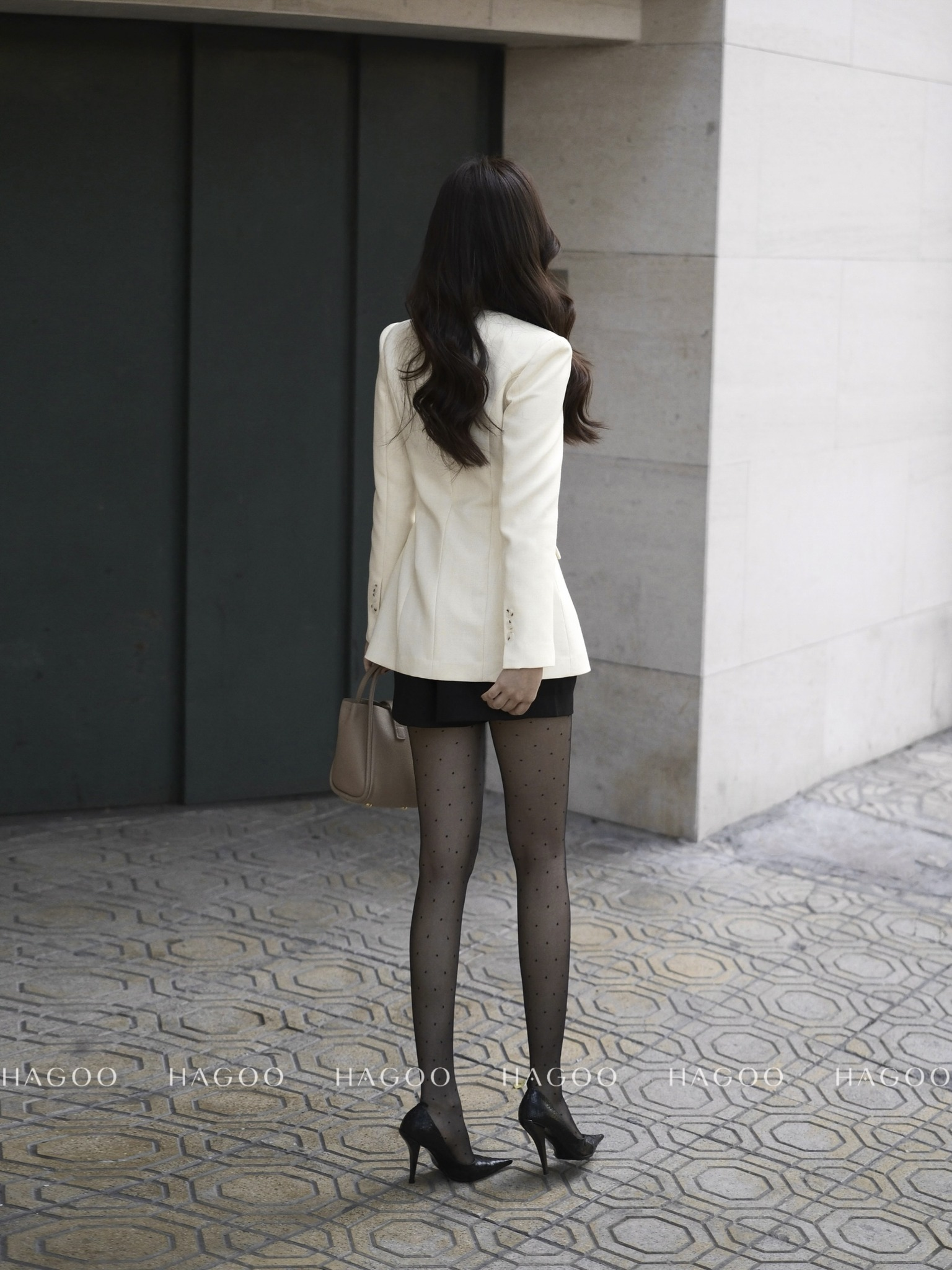 Áo blazer dấu khuy HAGOO_thumbnail_7