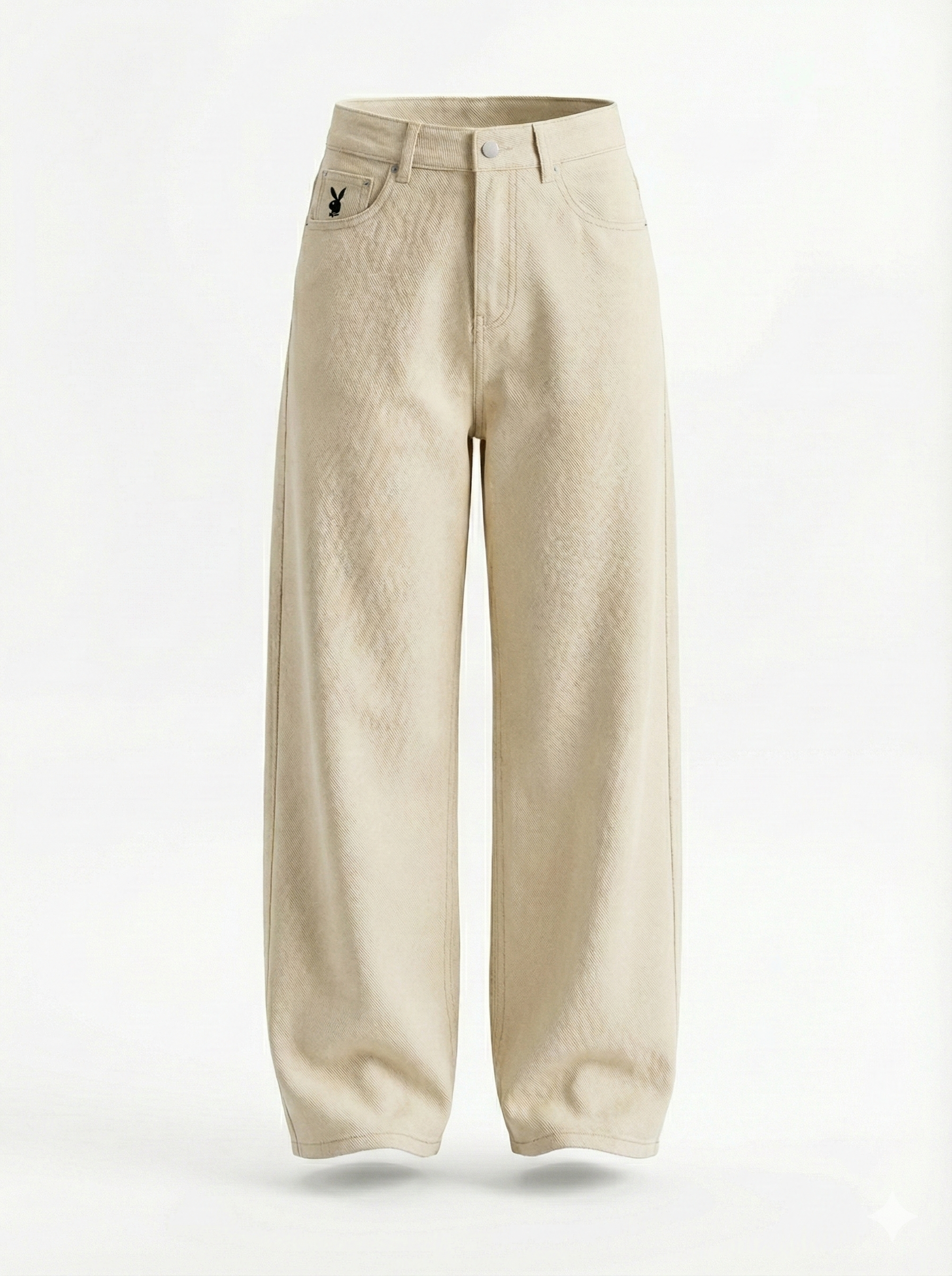 BIGSIZE NỮ - Quần suông thêu thỏ PlayBoy T- QJ5045