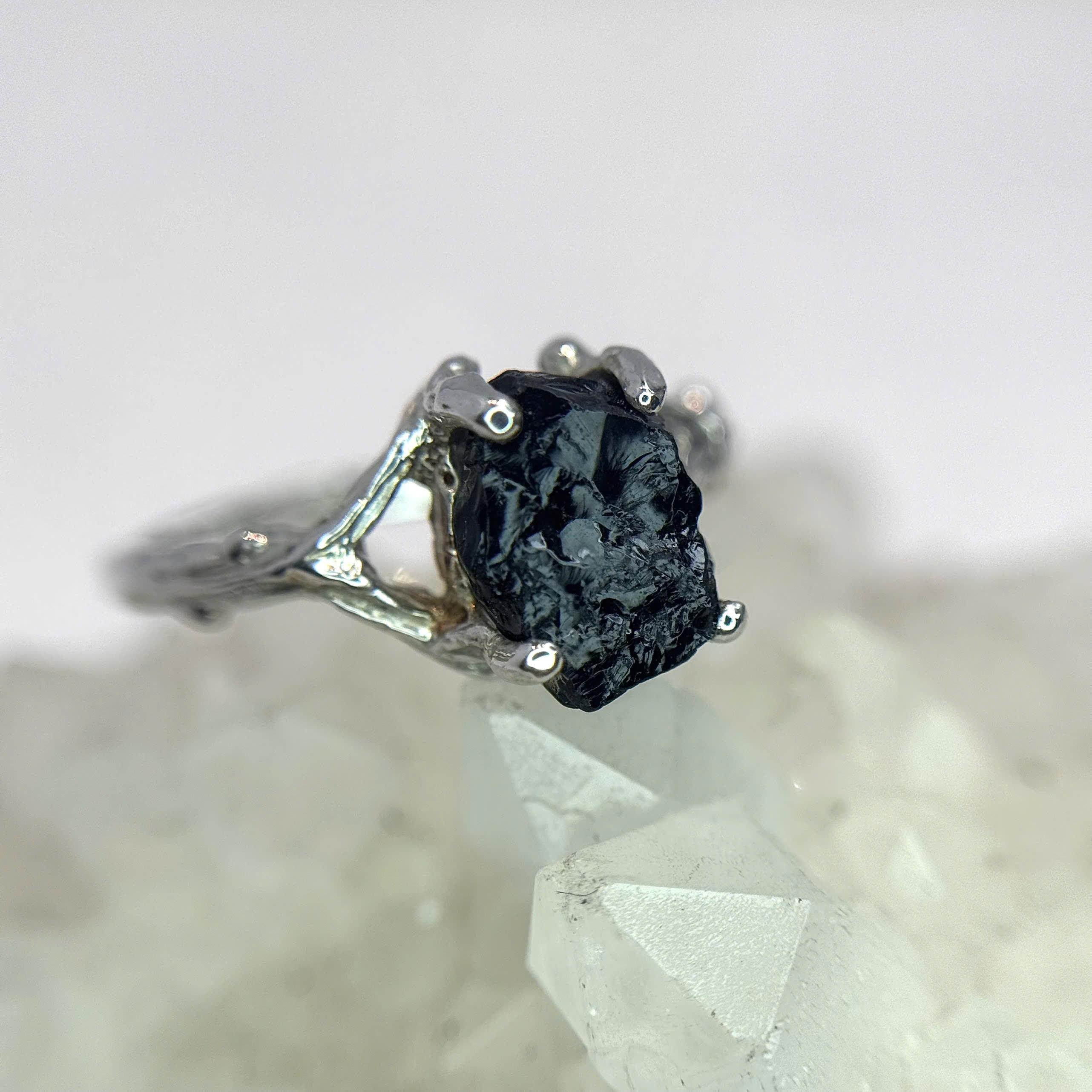 Nhẫn đá Tourmaline đen bạc 925._thumbnail_3