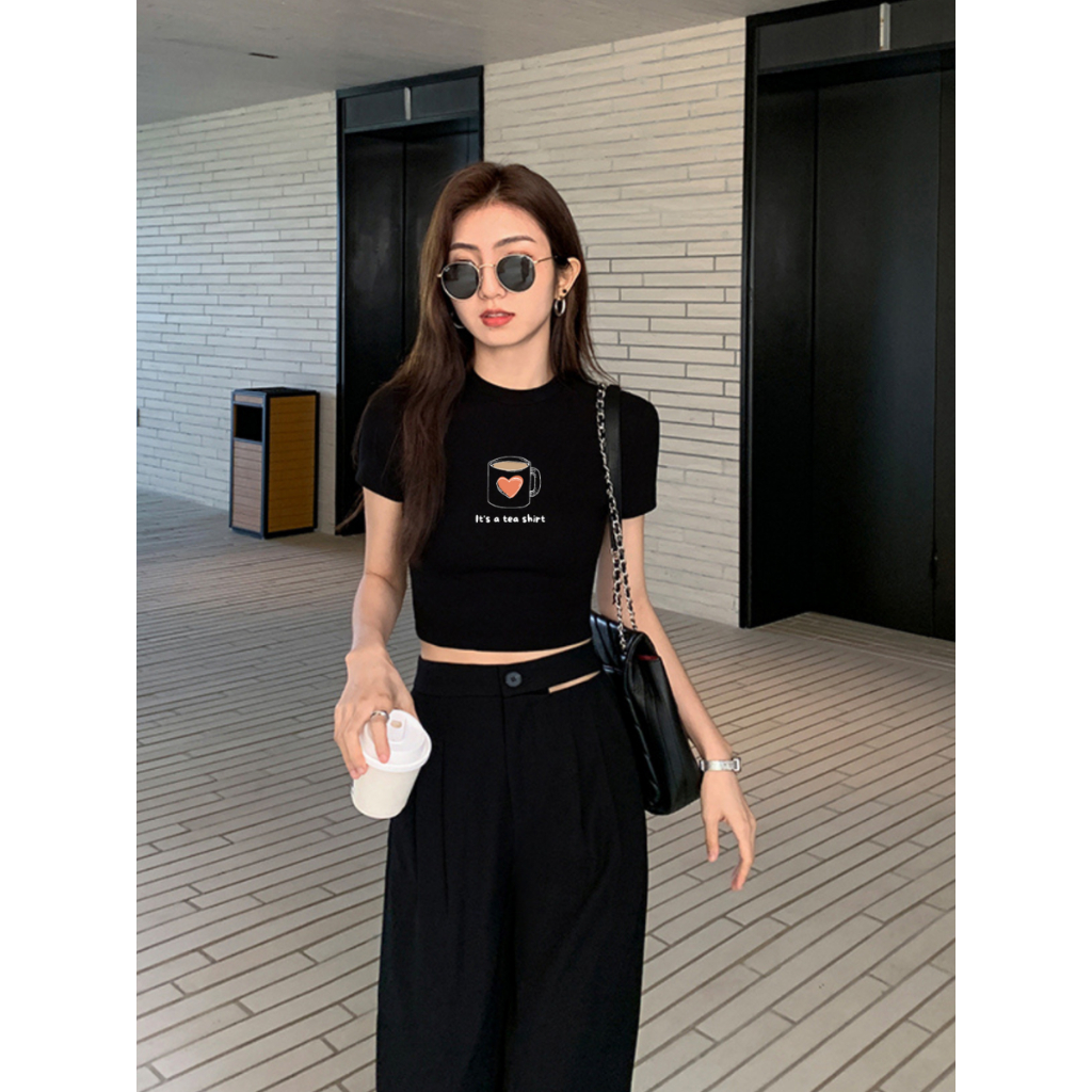 [Form ôm] Áo croptop nữ dáng ôm body chất thun borip co giãn 4 chiều - LOZA G0140_thumbnail_8