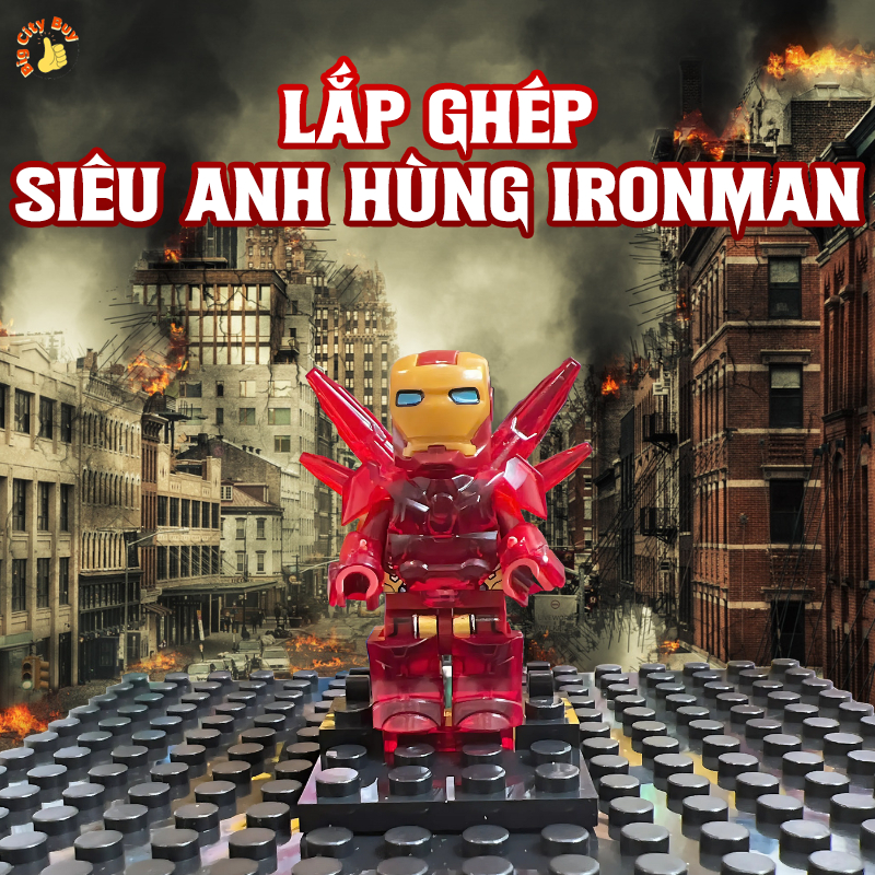 Mô Hình Lắp Ghép Người Sắt Siêu Đẹp Khổng Lồ Hoàng Kim_thumbnail_4