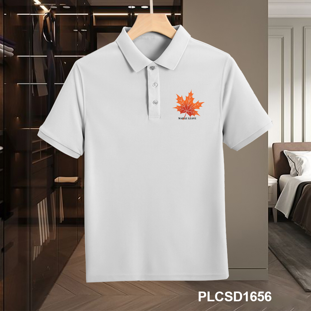 Áo polo nam form vừa regular vải cá sấu đứng form PLCSD1656 Miucho Iconic in artwork_thumbnail_3