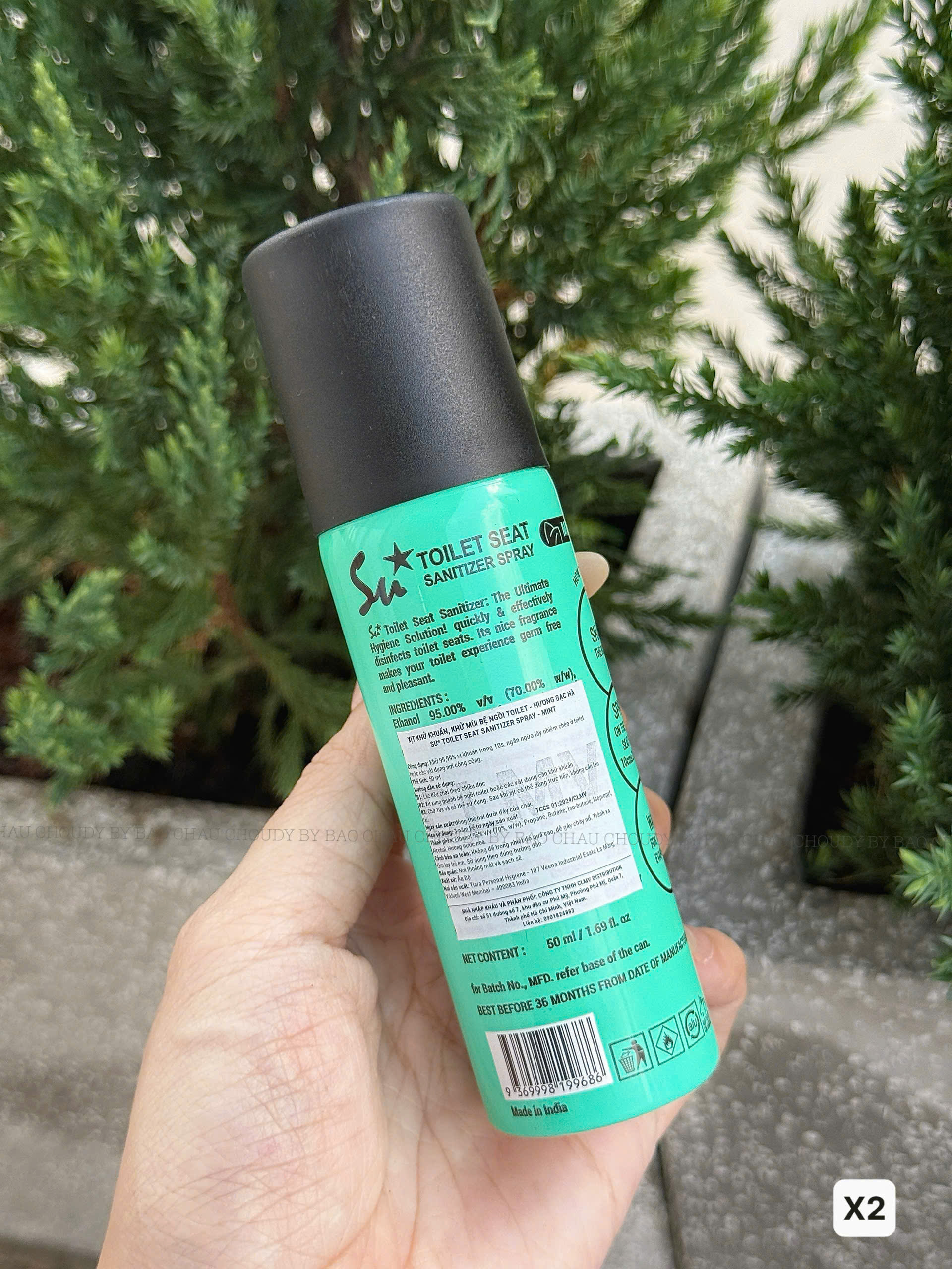 X2 XỊT KHỬ MÙI - KHỬ KHUẨN BỆ TOILET_thumbnail_2