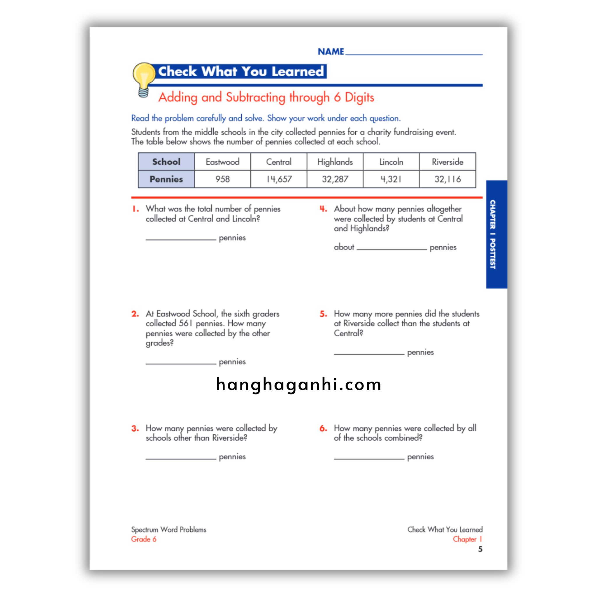 Sách Spectrum Word Problems Workbook Grade 6_thumbnail_10