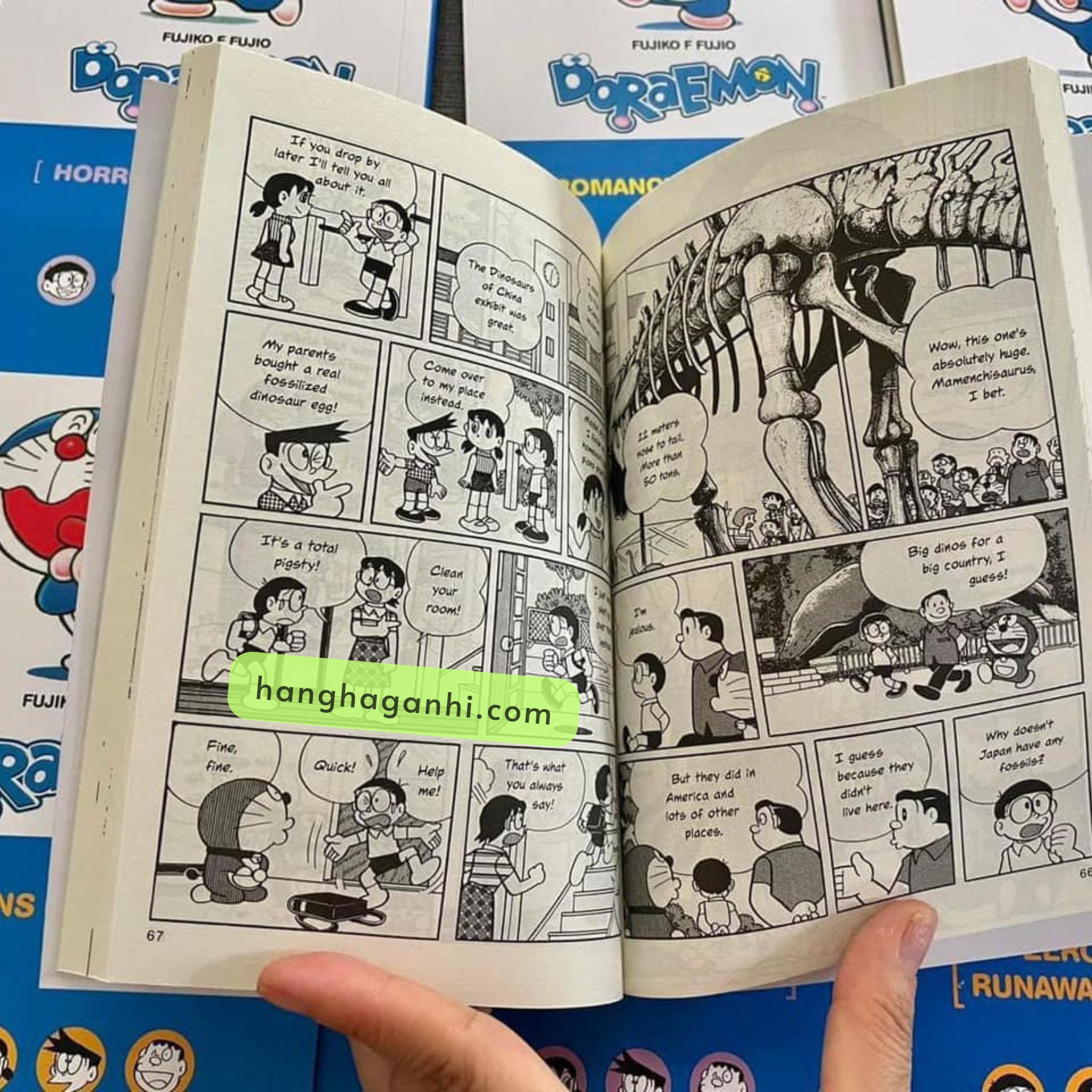 [TIẾNG ANH] - Truyện tranh Doraemon 8 cuốn cho bé, sách nhập khẩu nguyên seal_thumbnail_6