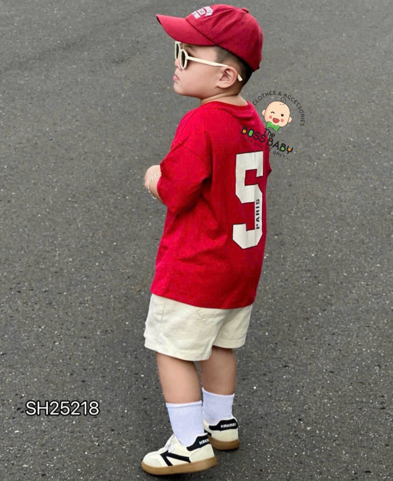 Set bộ kaki jean mài rách đỏ kem Paris_thumbnail_2