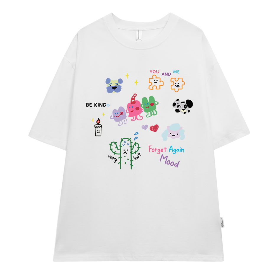 Áo thun nữ form rộng ATD181 Miucho chất vải cotton in Artwork_thumbnail_7
