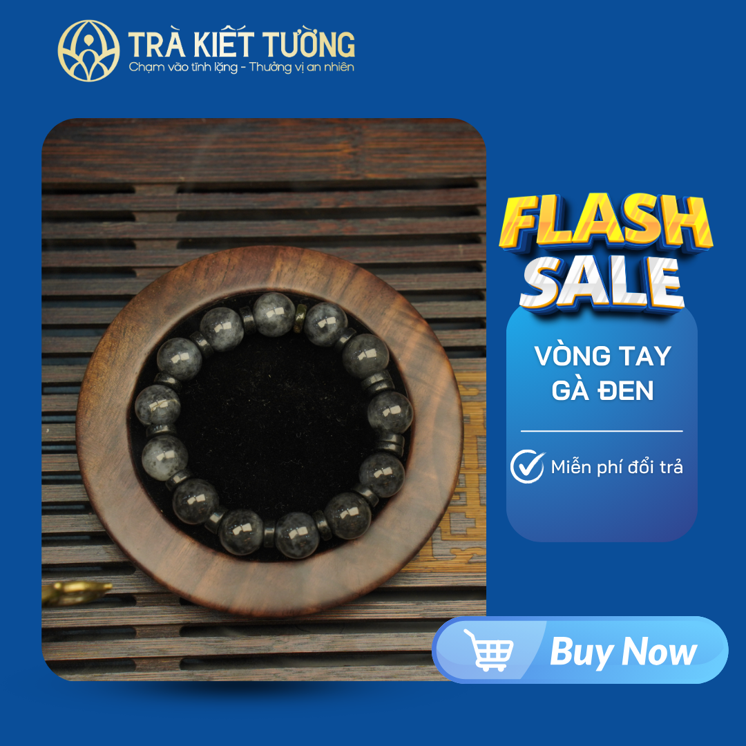 Vòng Tay GÀ ĐEN 12LI