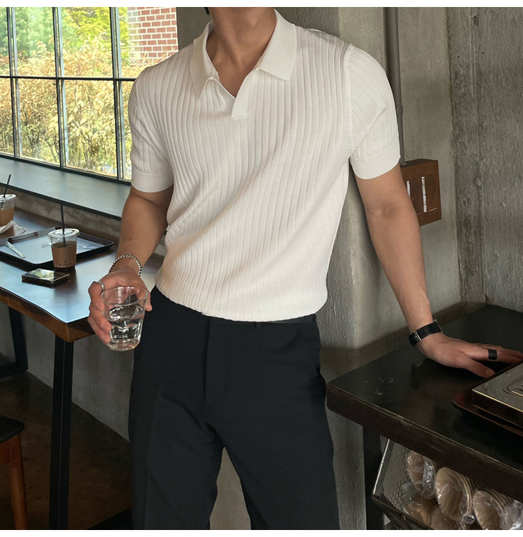 Polo Len Gân Nam – Thoáng Mát_thumbnail_2