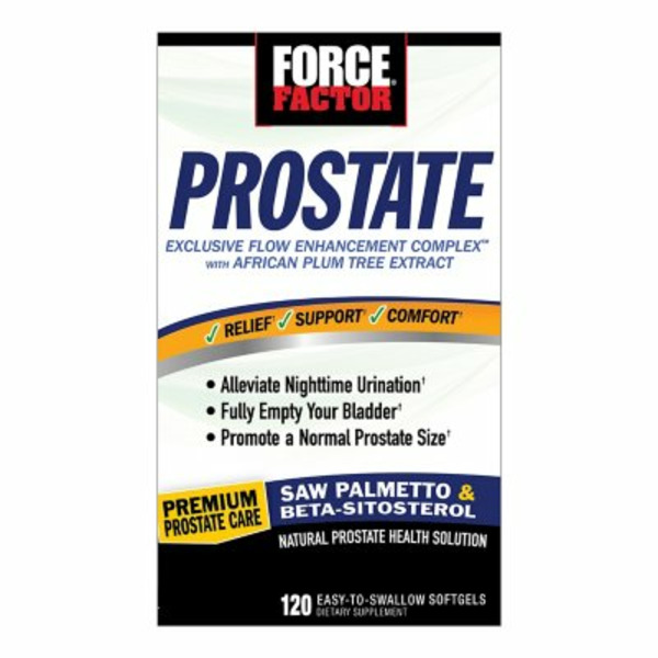 Viên Uống Hỗ Trợ Tuyến Tiền Liệt Force Factor Prostate Support – Hộp 120 Viên SHM-0055