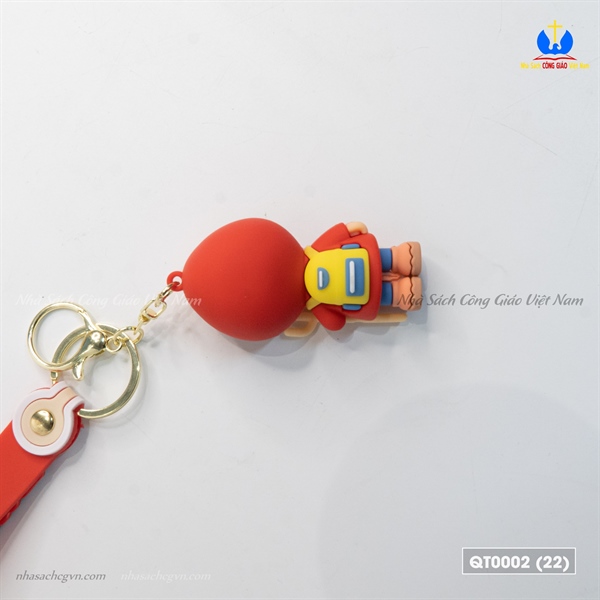 Móc khóa Luce 3D màu đỏ_thumbnail_2