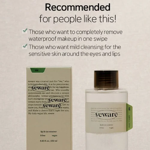 Etude Veware Vegan Lip & Eye Remover 250 ml