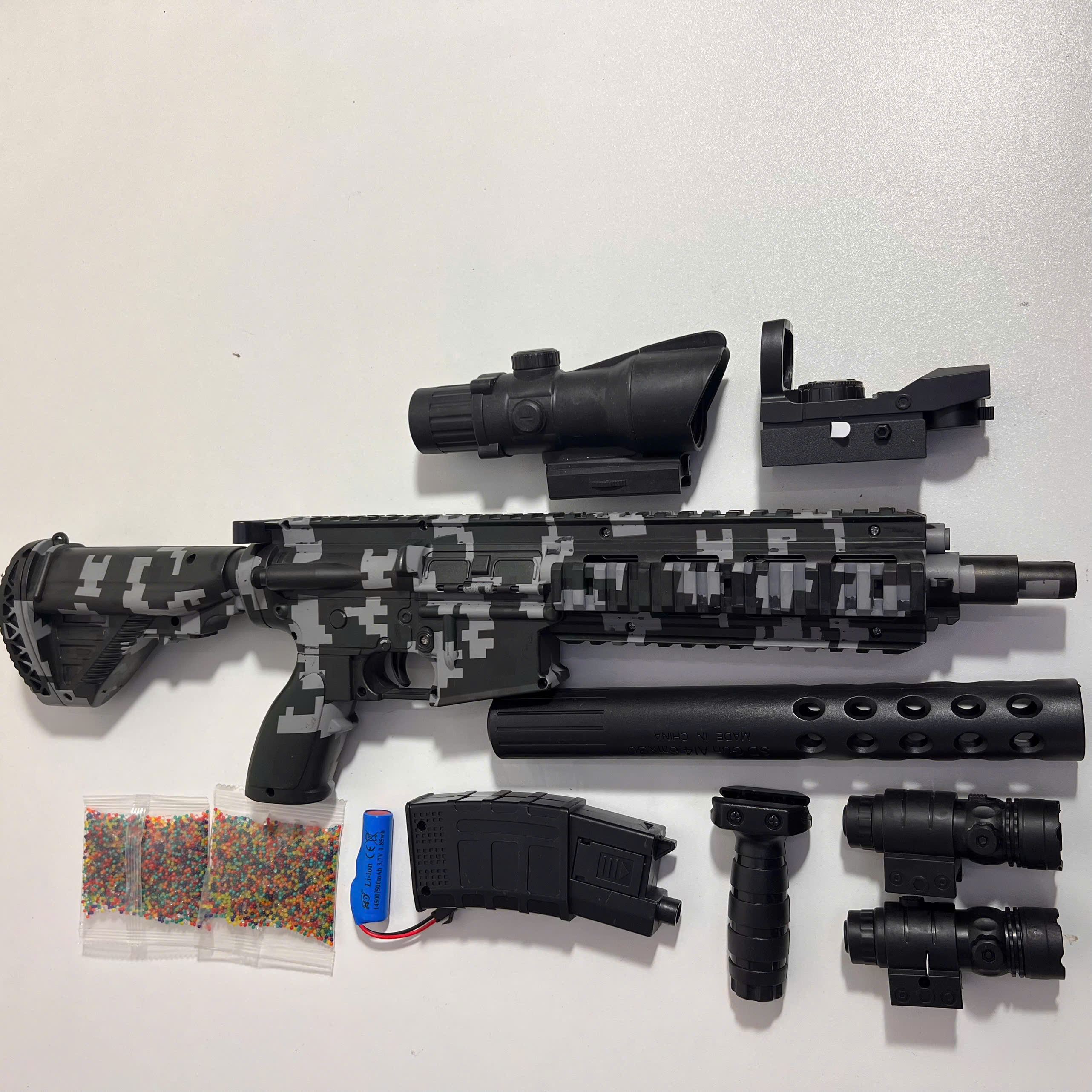 Đồ chơi Súng trường 𝐌𝟒𝟏𝟔 Full Auto Đạn hạt nở size 88cm_thumbnail_16