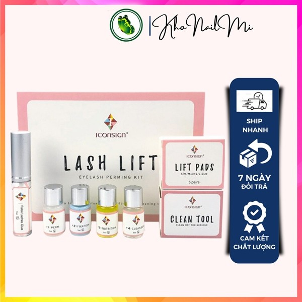 Set uốn mi - Lash Lift - Iconsign