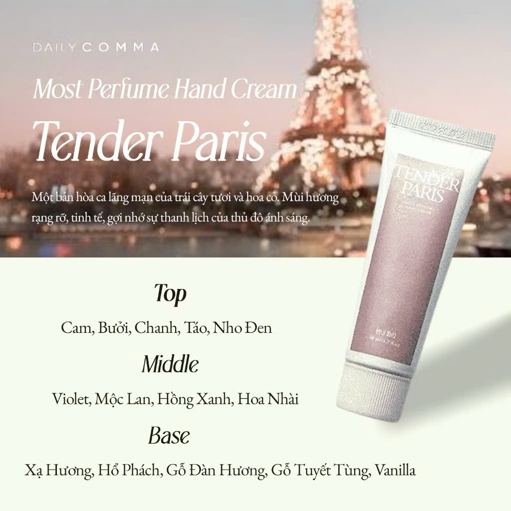 Kem Dưỡng Da Tay Daily Comma Hàn Quốc 50ml_thumbnail_2