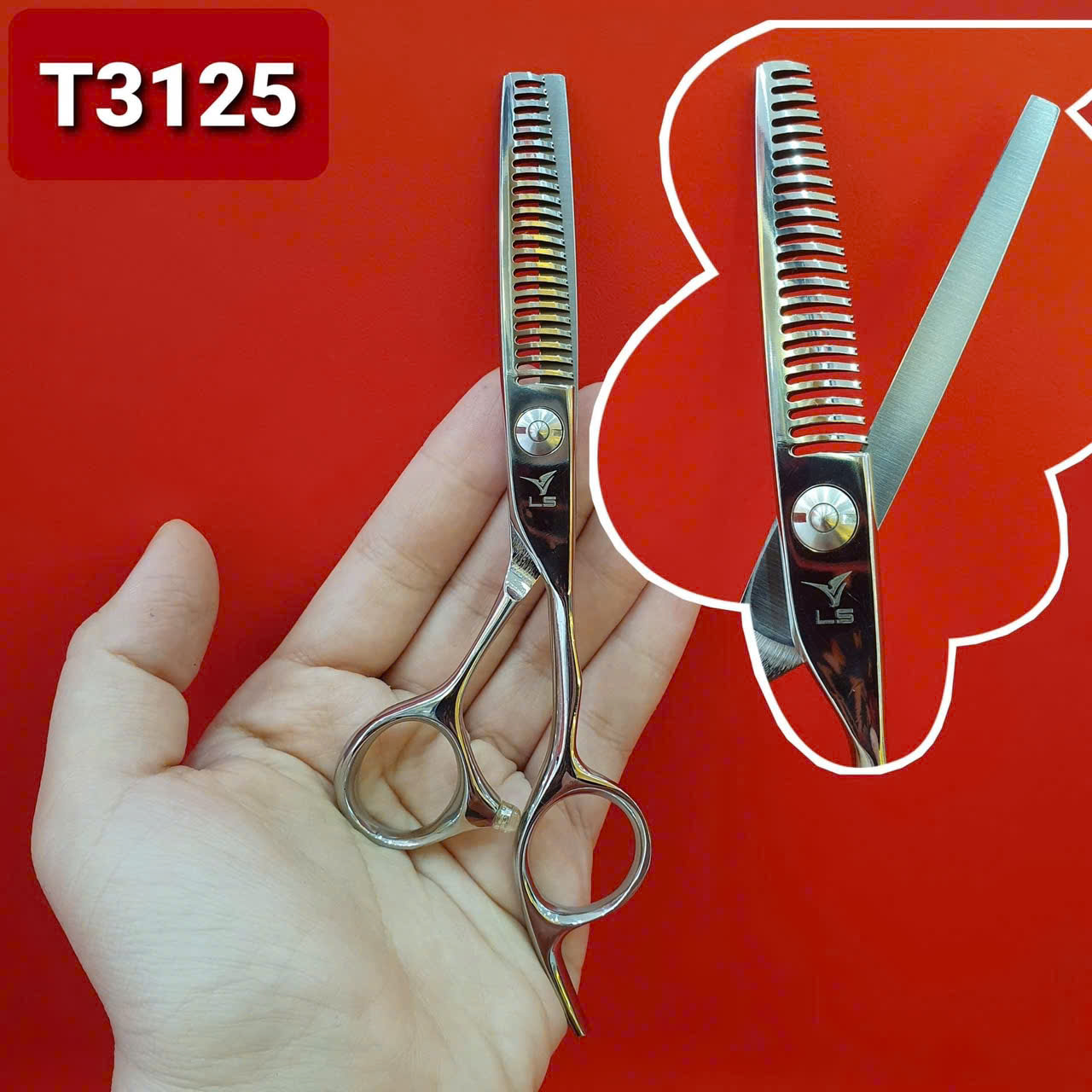 Kéo tỉa tóc Viko LS 125T-03 (T3125) size 5.5 inches - bảo hành 2 năm