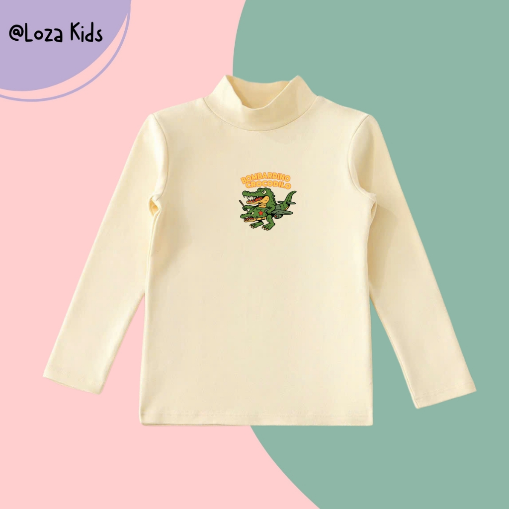 Áo giữ nhiệt cho bé trai in Brainrot, Tralalero Tralala chất cotton borip- Áo thu đông bé trai Loza Kids CE002_thumbnail_8