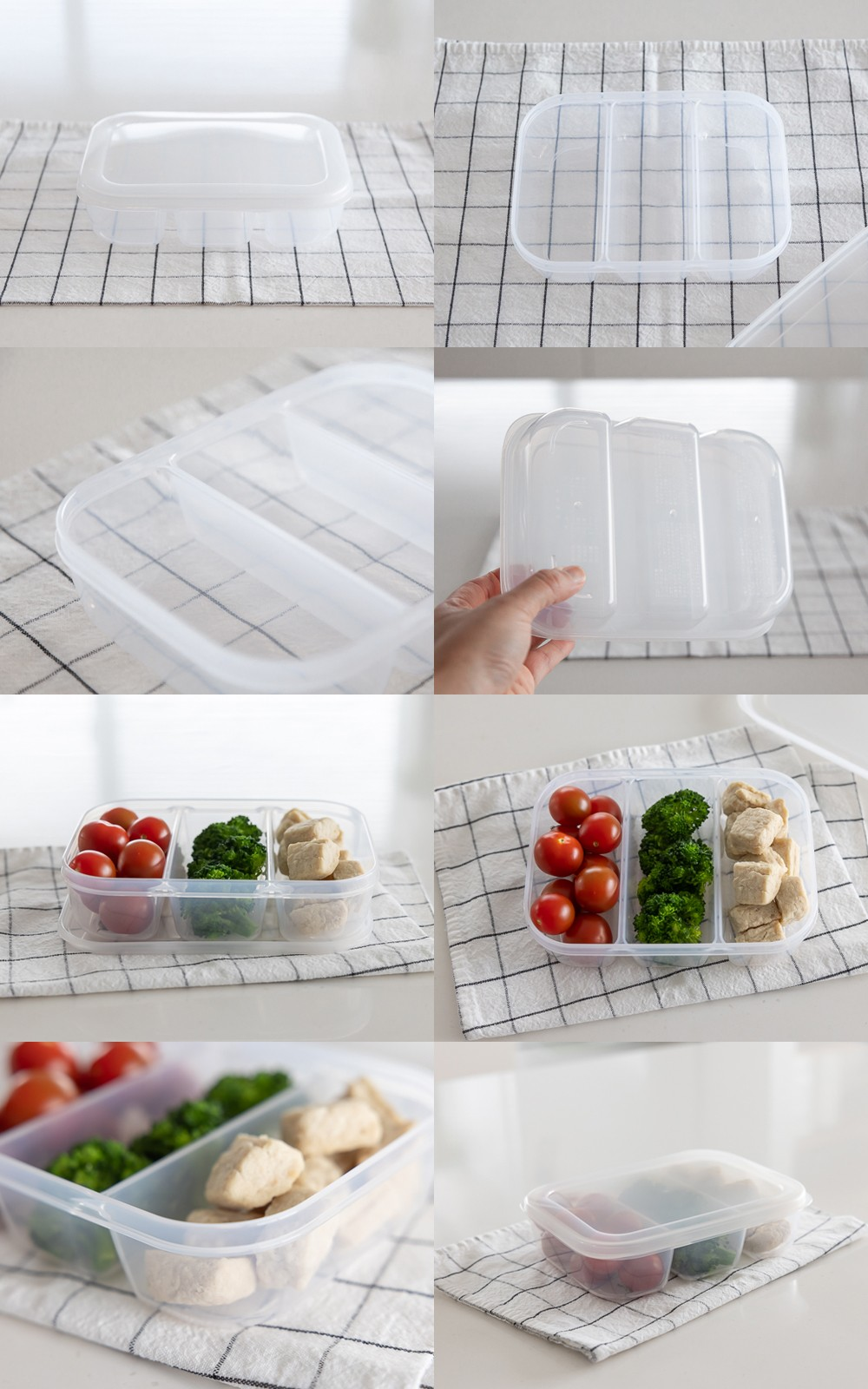 Hộp đựng thực phẩm 3 ngăn dáng cao 820ml Nakaya J000182_thumbnail_10