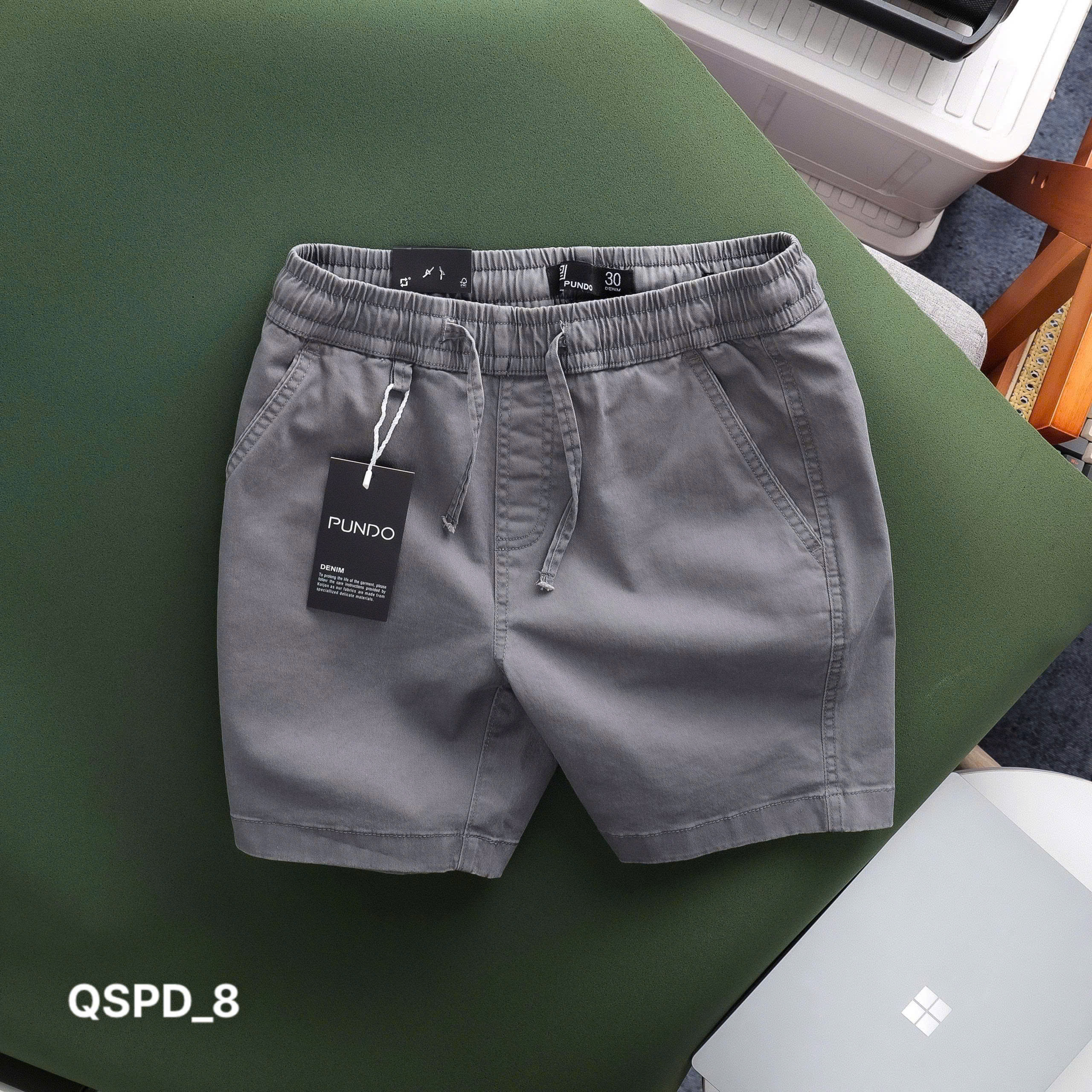 Quần short lưng thun nam ( ĐEN )_thumbnail_10