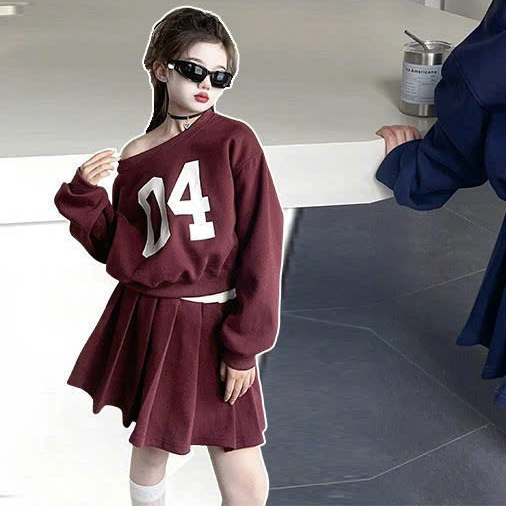 [L3] Sét chân váy nỉ 04 Teno