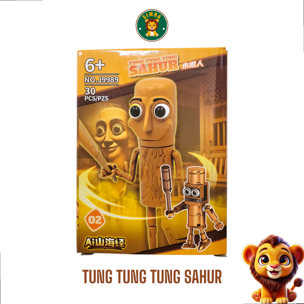 Bộ Xếp Hình Brainrot Mini 2 (8 Mẫu) Simba Shop Đồ Chơi Trí Tuệ Lắp Ghép Mô Hình Hot Trend Sáng Tạo_thumbnail_1