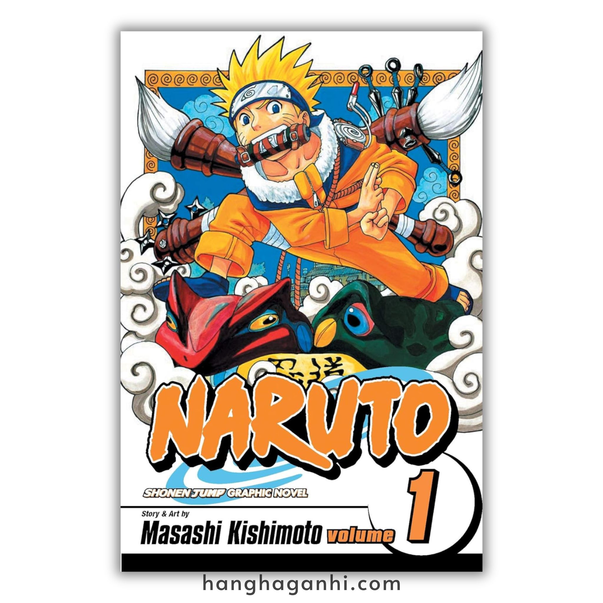 [TIẾNG ANH] - Truyện Tranh Manga Naruto Phần 1 (Volume 1-12)_thumbnail_1